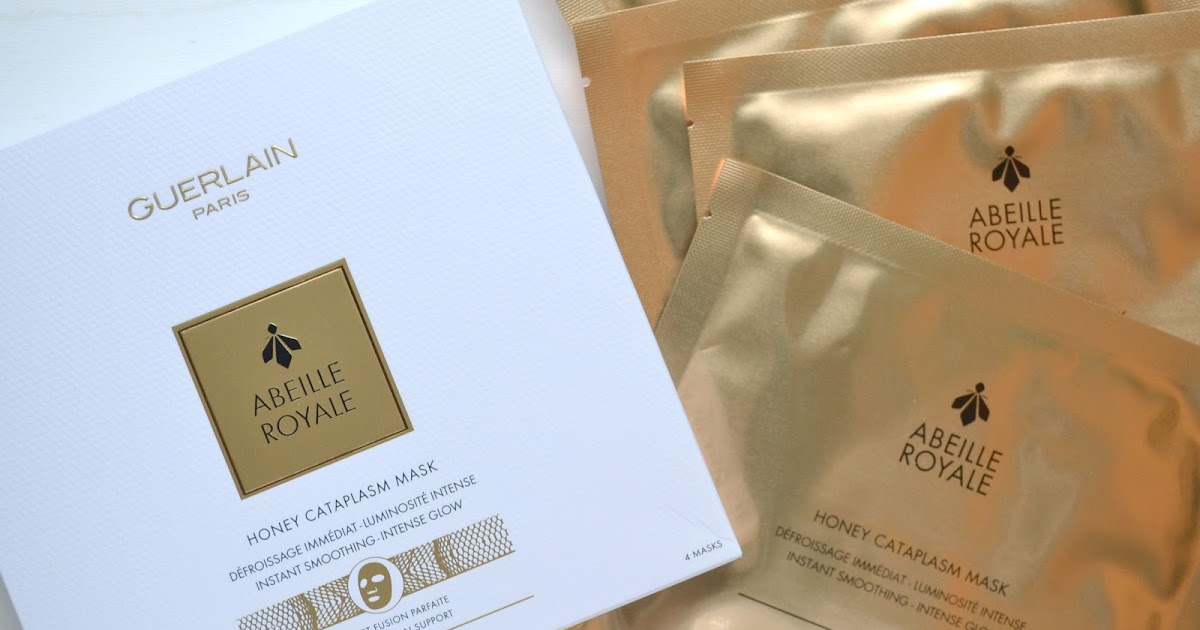 SHEET MASK | Guerlain Abeille Royale Honey Cataplasm Mask | Cosmetic Proof