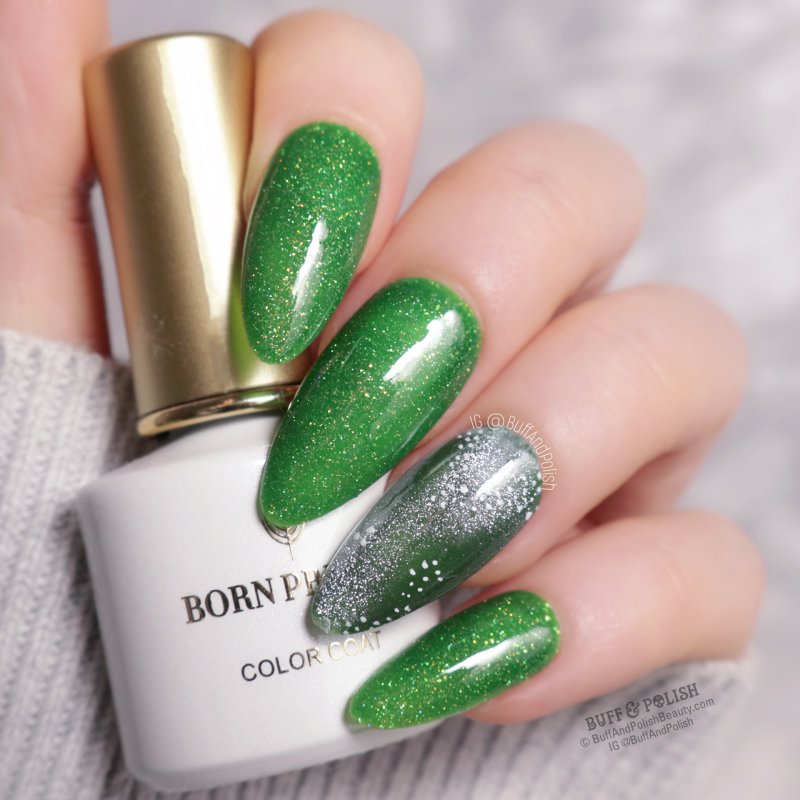Buff & Polish - Born Pretty Silver Snowlight Cat Eye on Madam Glam Roarrr!
