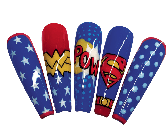 Comic Book-Inspired Nail Art | Nailpro