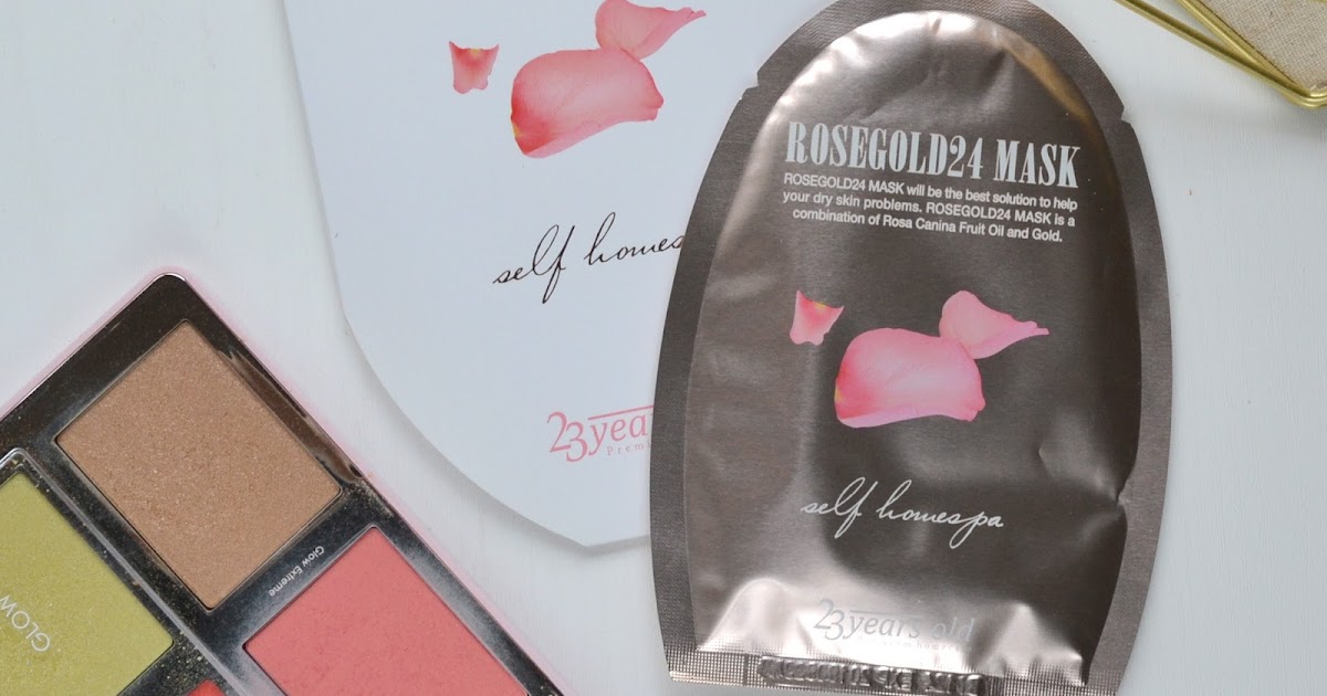 SHEET MASK | 23 Years Old Rose Gold 24 Mask #LunarJanuary | Cosmetic Proof