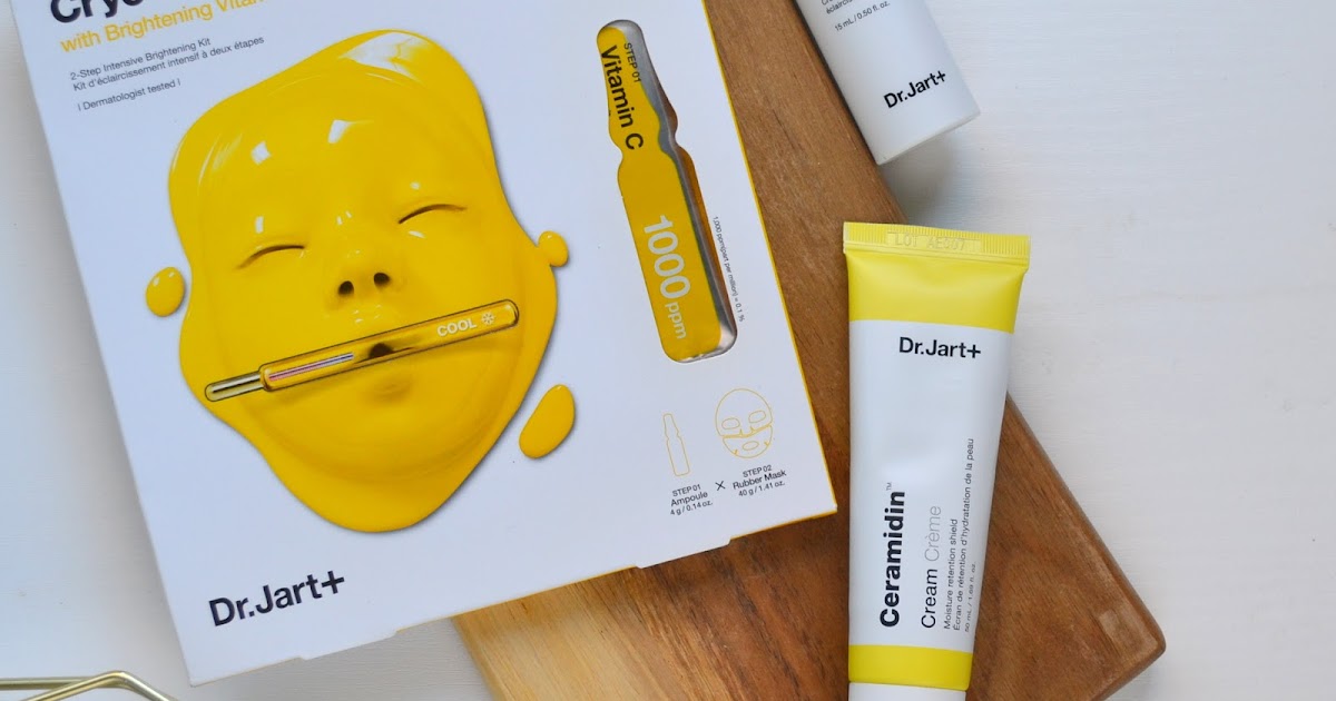 SHEET MASK | Dr.Jart Cryo Rubber with Brightening Vitamin C | Cosmetic Proof