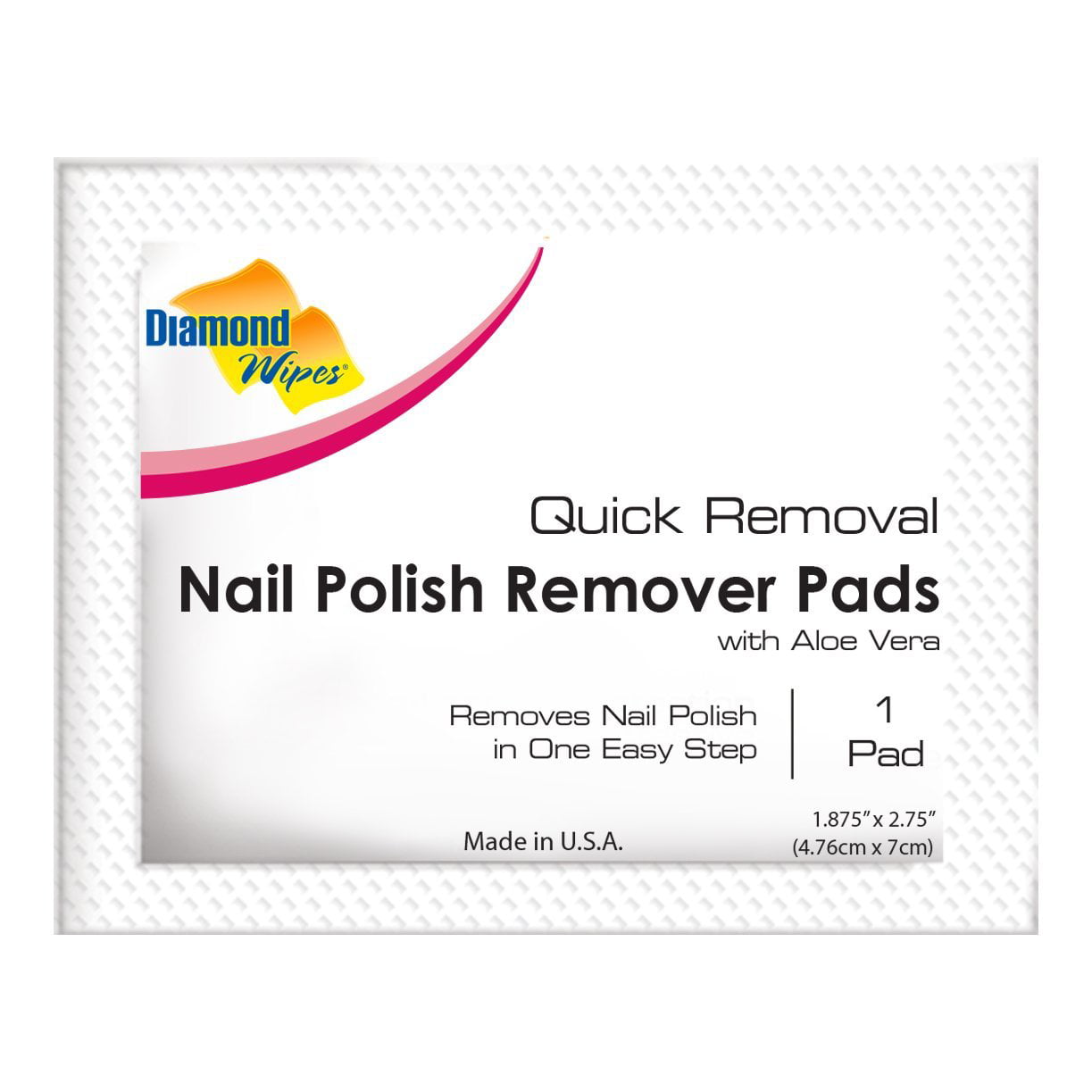 Nail Polish Remover Pads, Individually sealed packet, pre-soaked extra