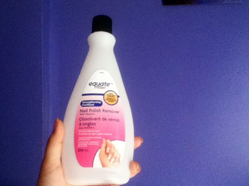 Equate Strengthening Nail Polish Remover