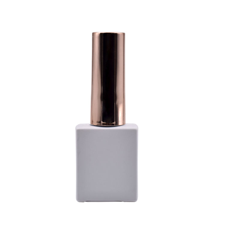10ml flat square nail polish glass bottles