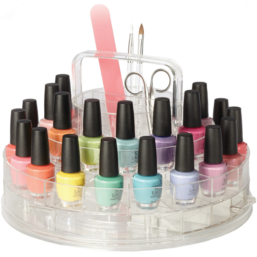 OrganizeIt Spinning Nail Polish Organizer
