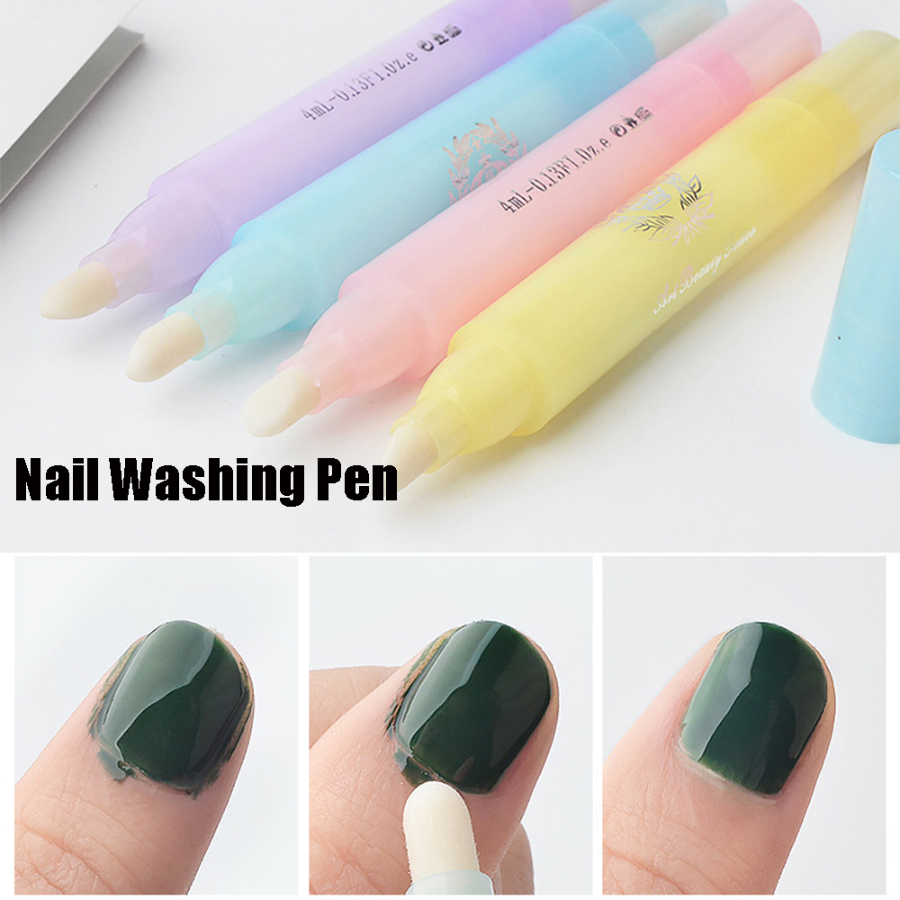 1pc Nail Art Gel Nail Polish Remover Pen Manicure Cleaner Nail Polish