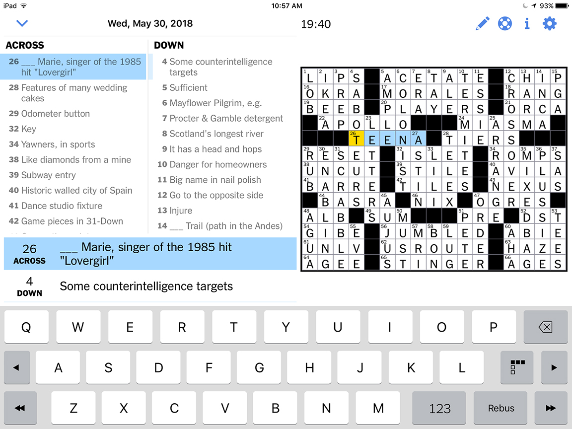Nail Polish Brand Crossword Clue