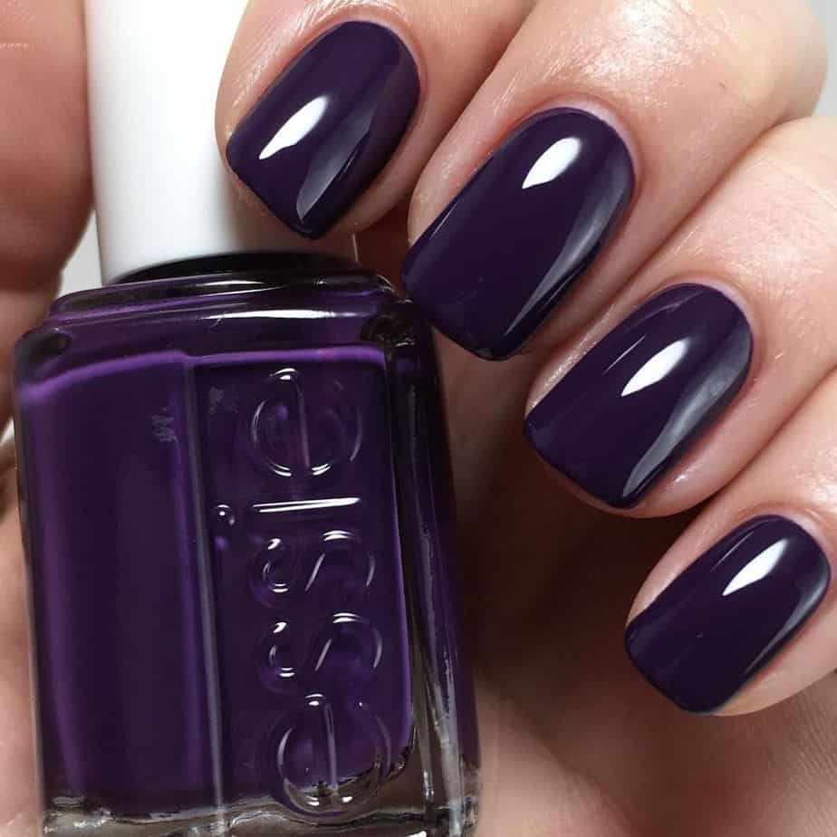 icy blue nail polish