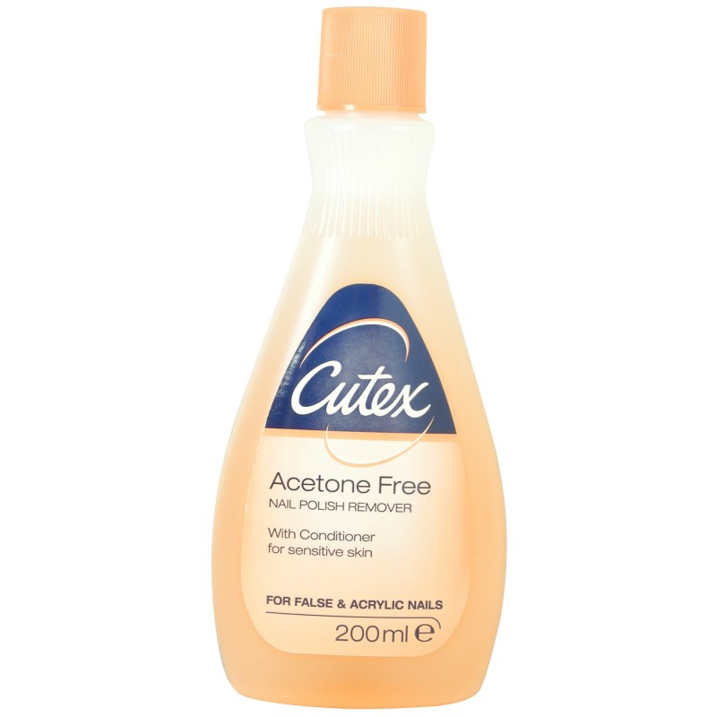 Cutex Acetone Free Nail Polish Remover 200 ml