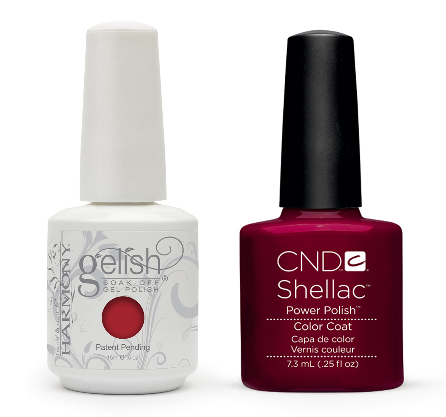 White Bottle Shellac Nail Polish