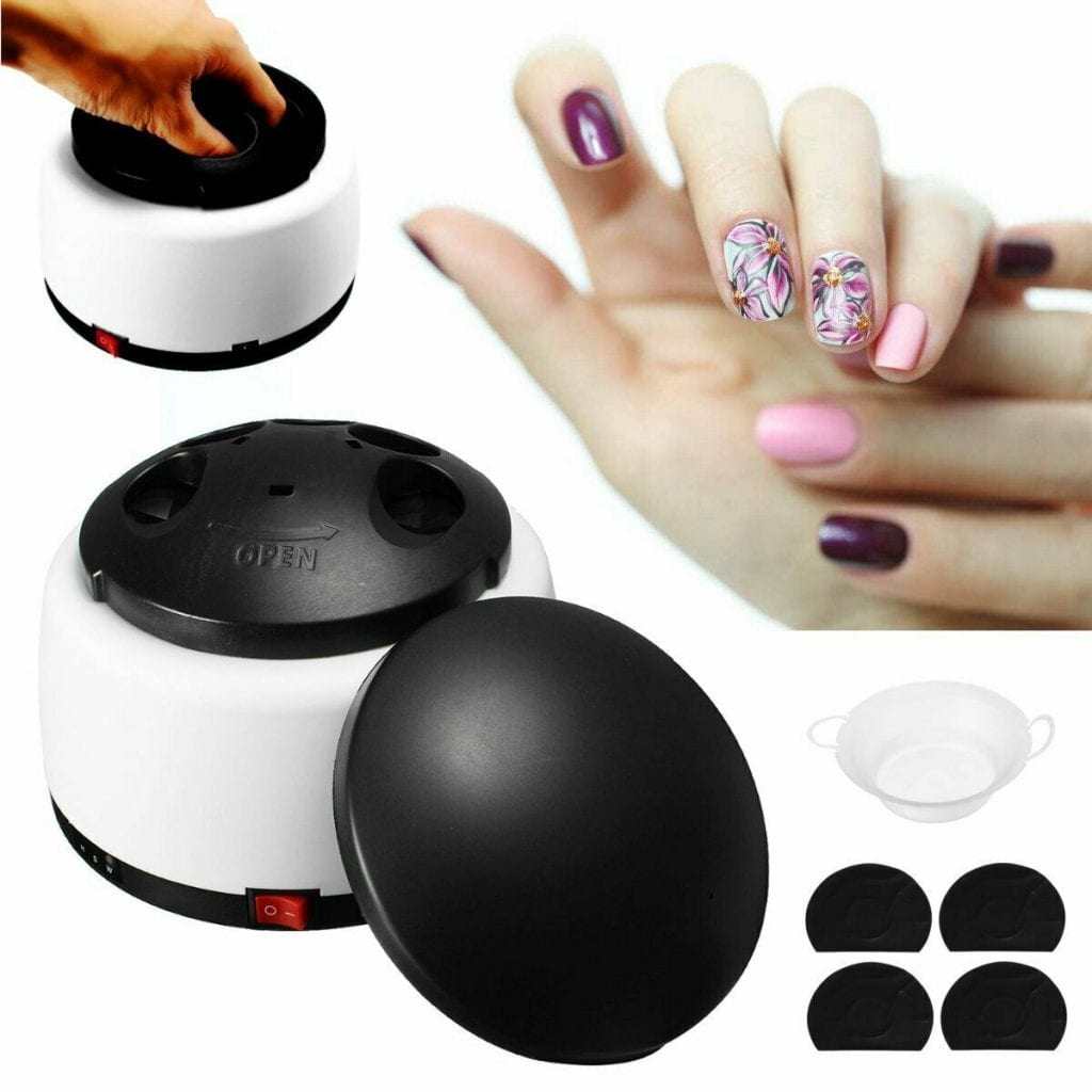 Nail polish remover machine