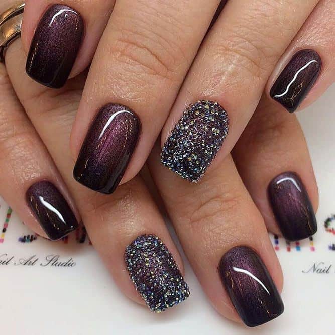 forest green nail polish